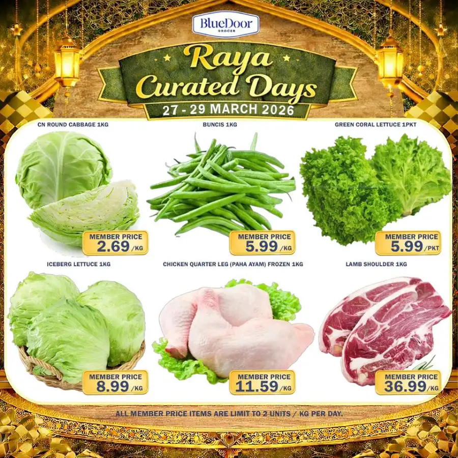 Blue Door Grocer Malaysia Raya Curated Days | Ends Sunday