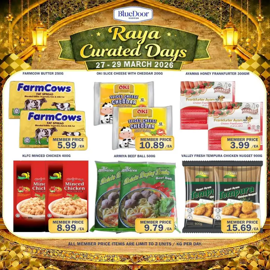 Blue Door Grocer Malaysia Raya Curated Days | Ends Sunday