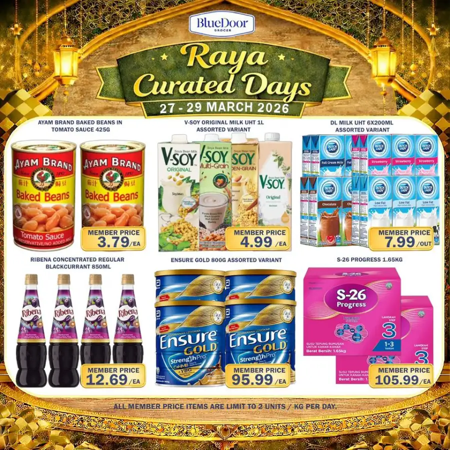 Blue Door Grocer Malaysia Raya Curated Days | Ends Sunday