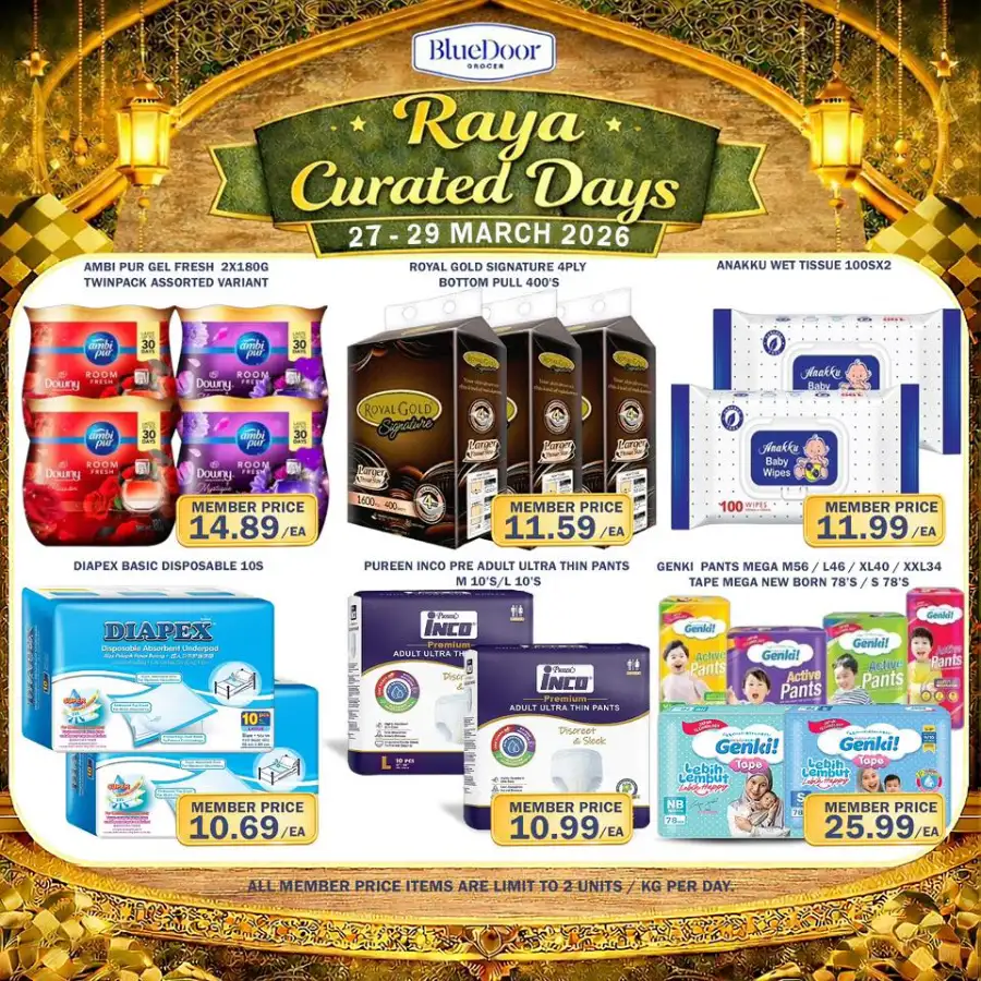 Blue Door Grocer Malaysia Raya Curated Days | Ends Sunday