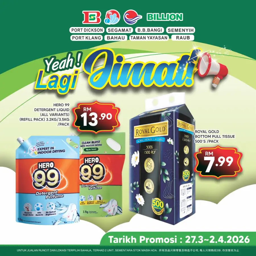 Billion Pantai Timor Port Dickson & More