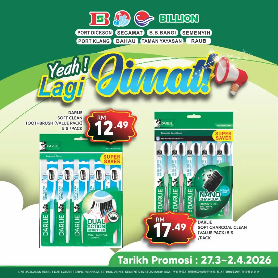 Billion Pantai Timor Port Dickson & More