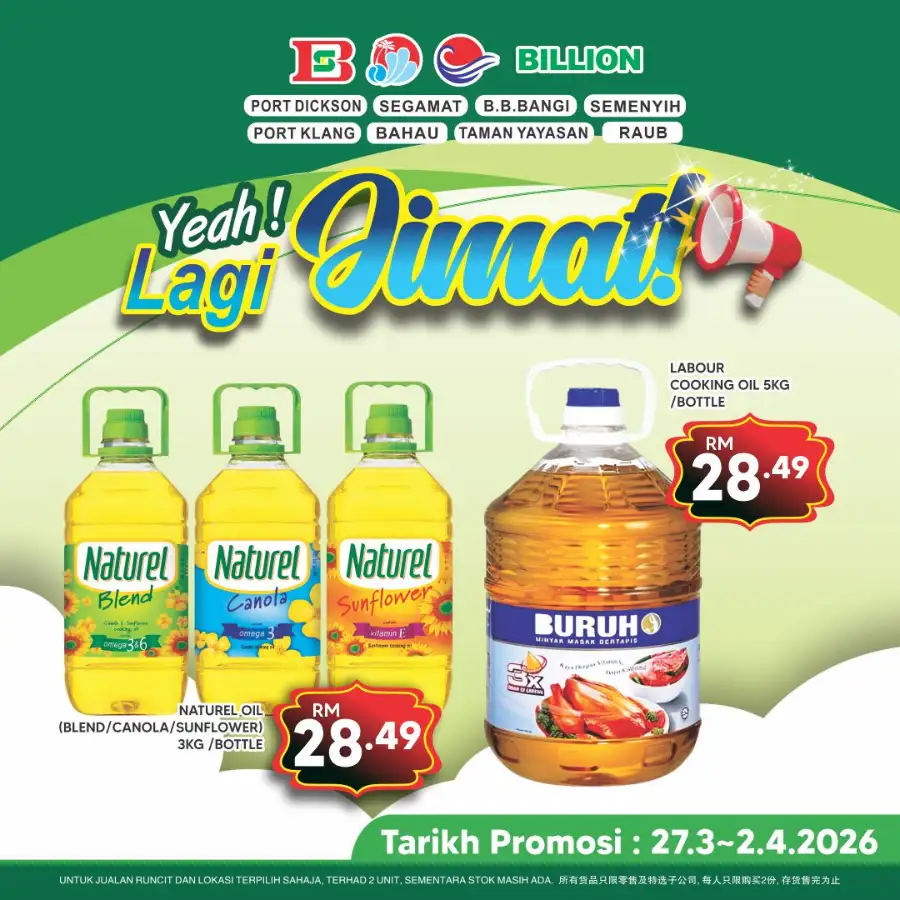 Billion Pantai Timor Port Dickson & More