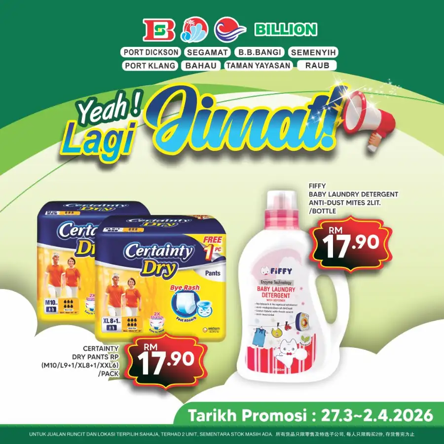 Billion Pantai Timor Port Dickson & More