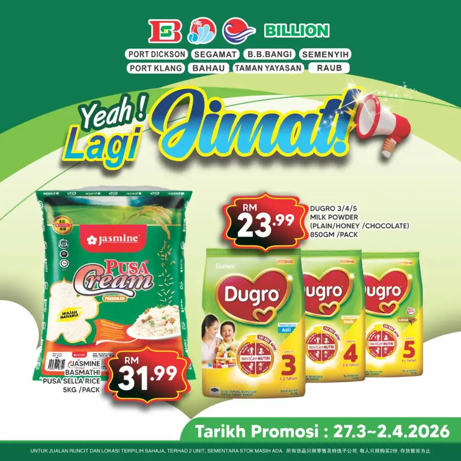 Billion Pantai Timor Port Dickson & More