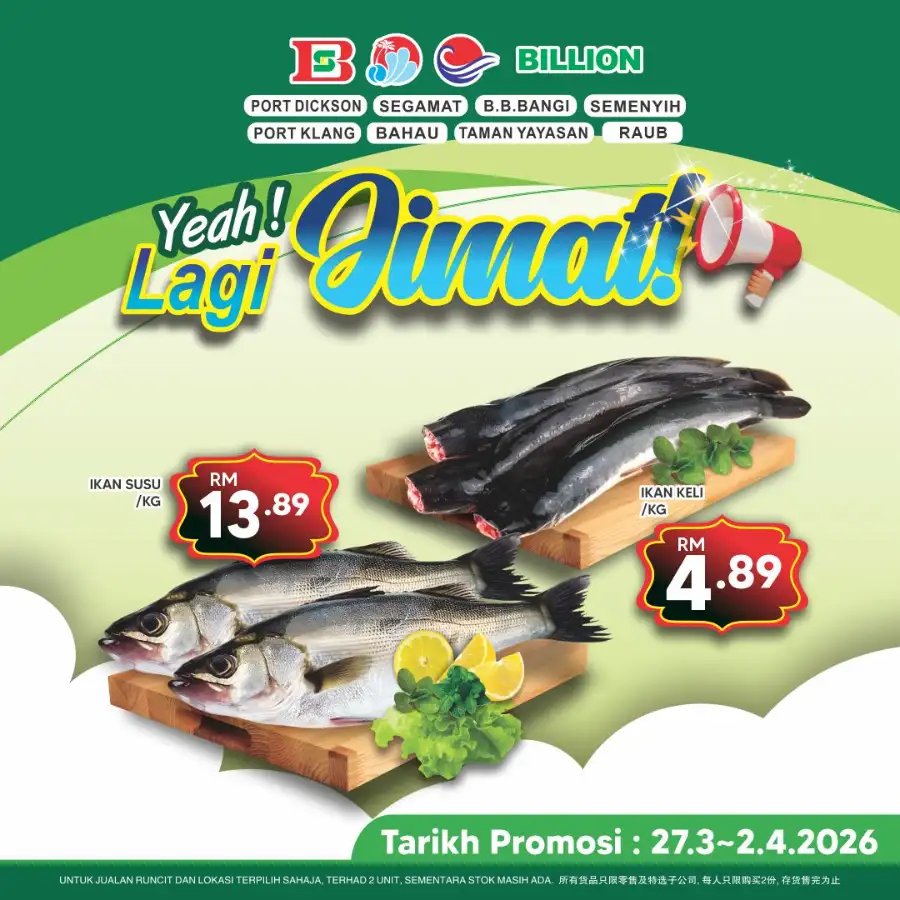 Billion Pantai Timor Port Dickson & More