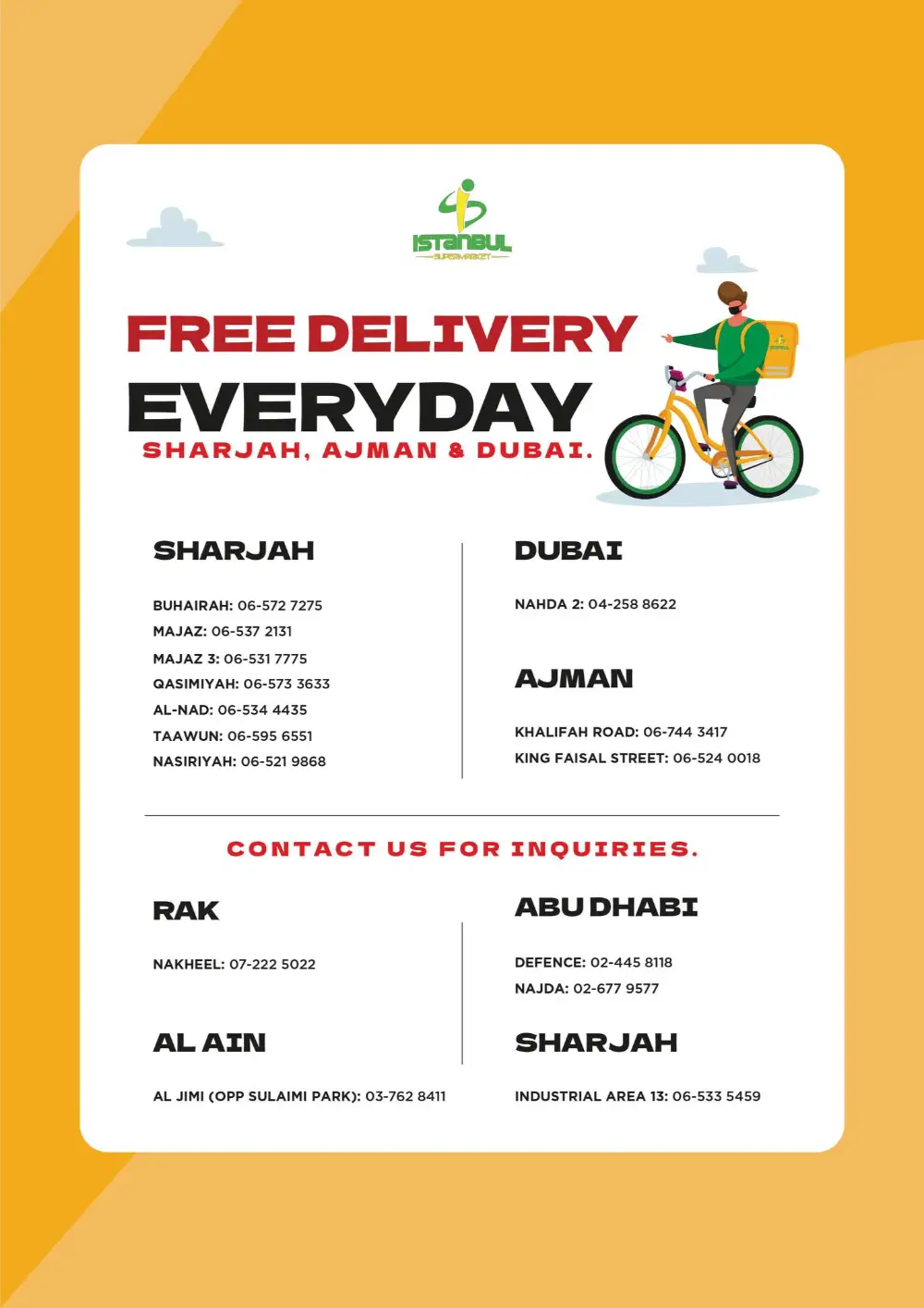 Istanbul Supermarket UAE Deal Delight | Ends Sunday