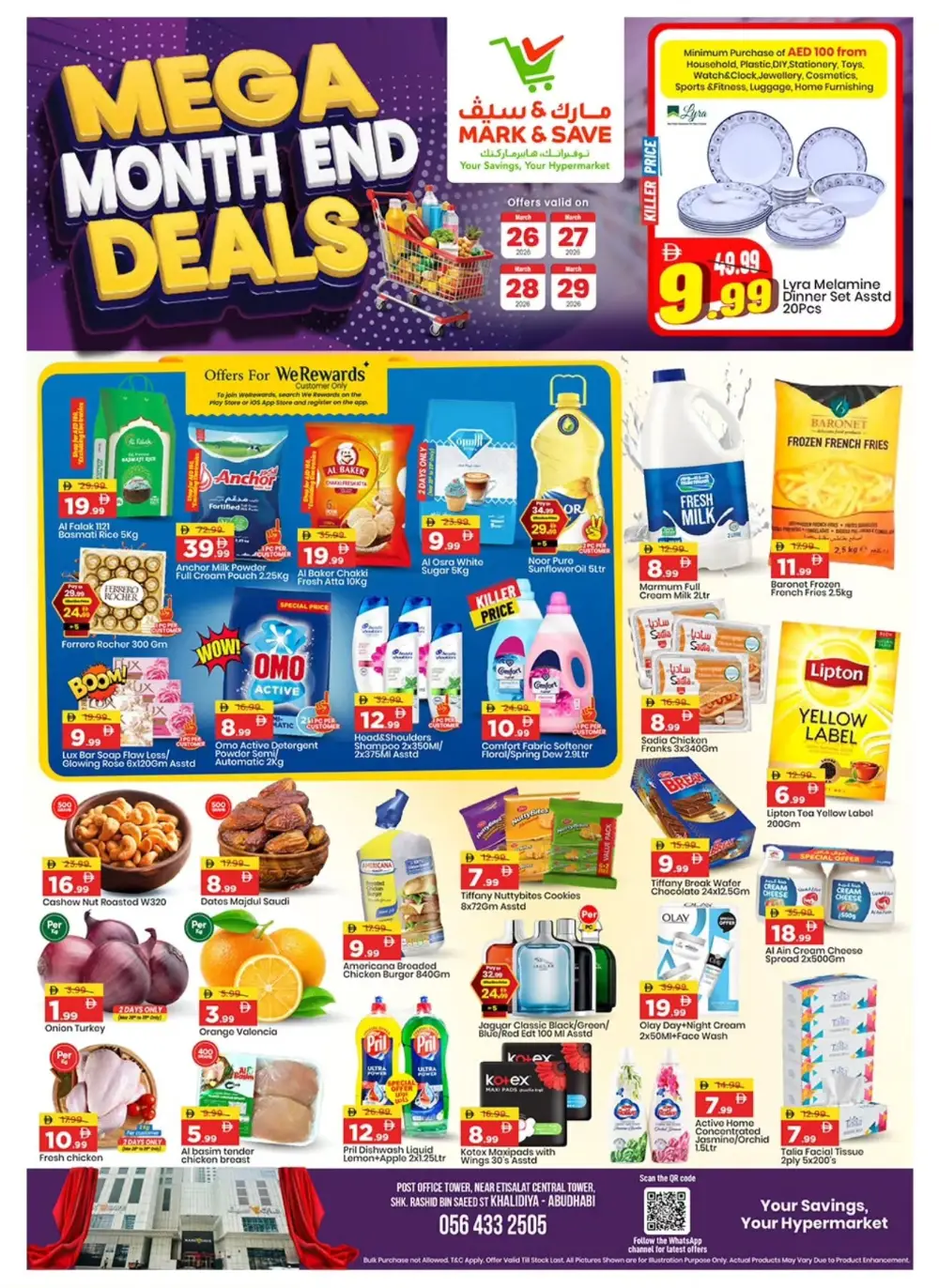 Mark & Save Khalidiya Mega Month End Deals | Ends March 29