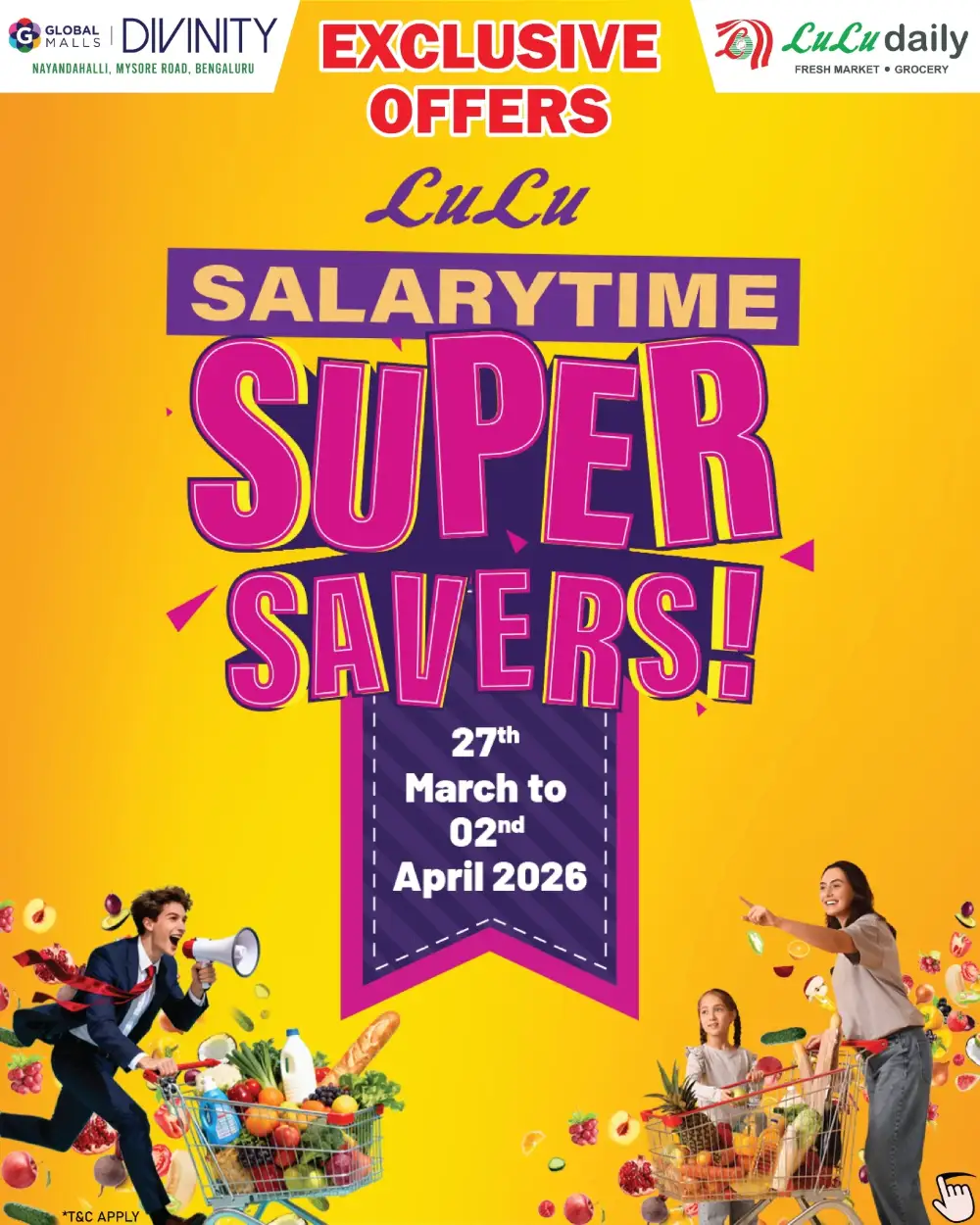 LuLu Daily Bengaluru Super Savers Offers | Ends April 02