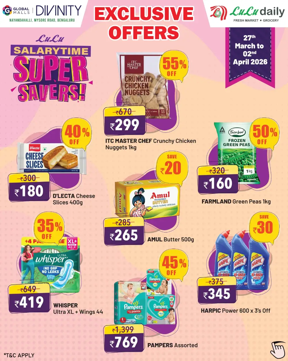 LuLu Daily Bengaluru Super Savers Offers | Ends April 02