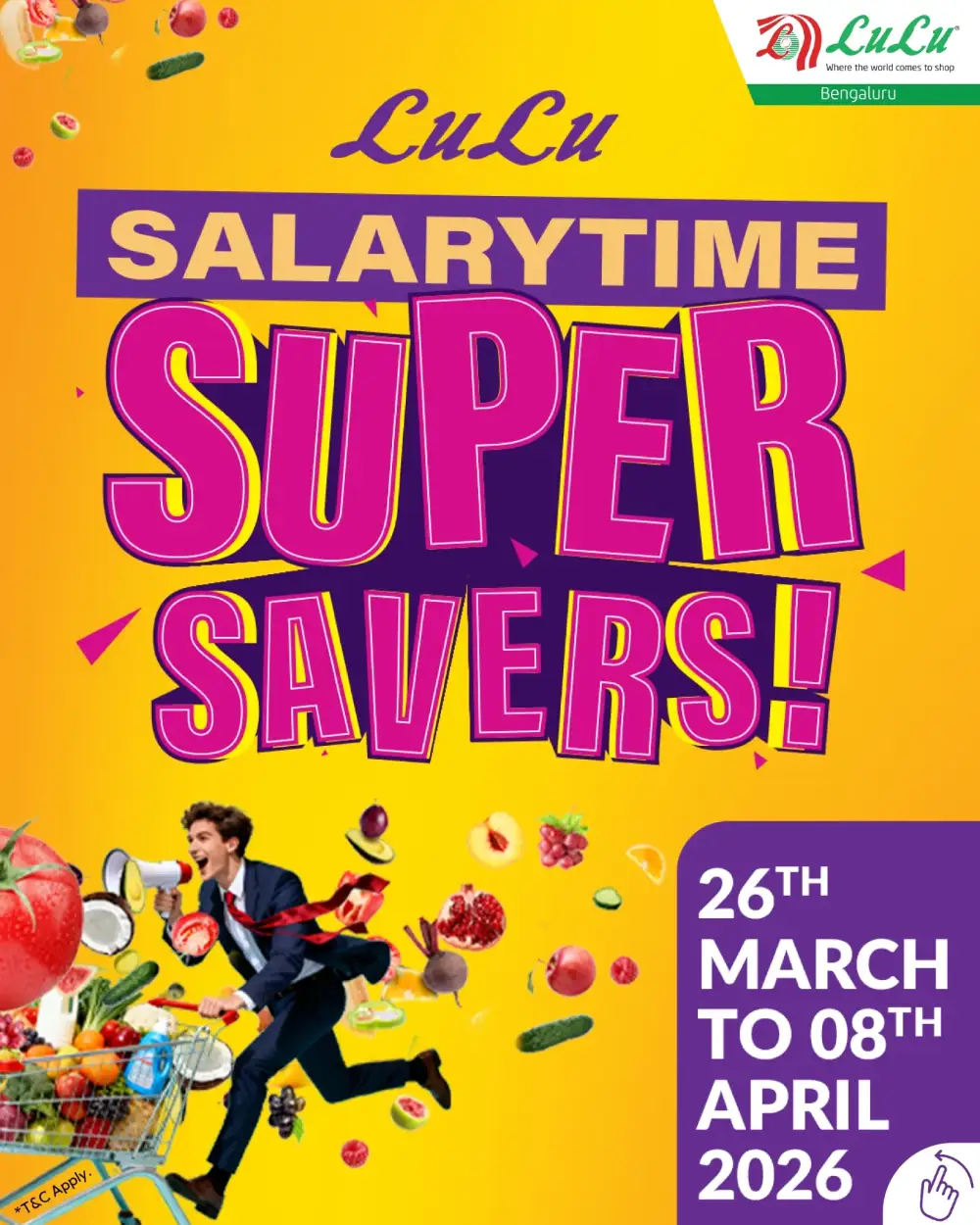 LuLu Hypermarket Bengaluru Super Savers | Ends April 08
