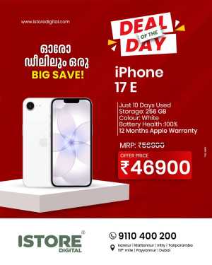 Deal of the day In iStore Digital Kannur