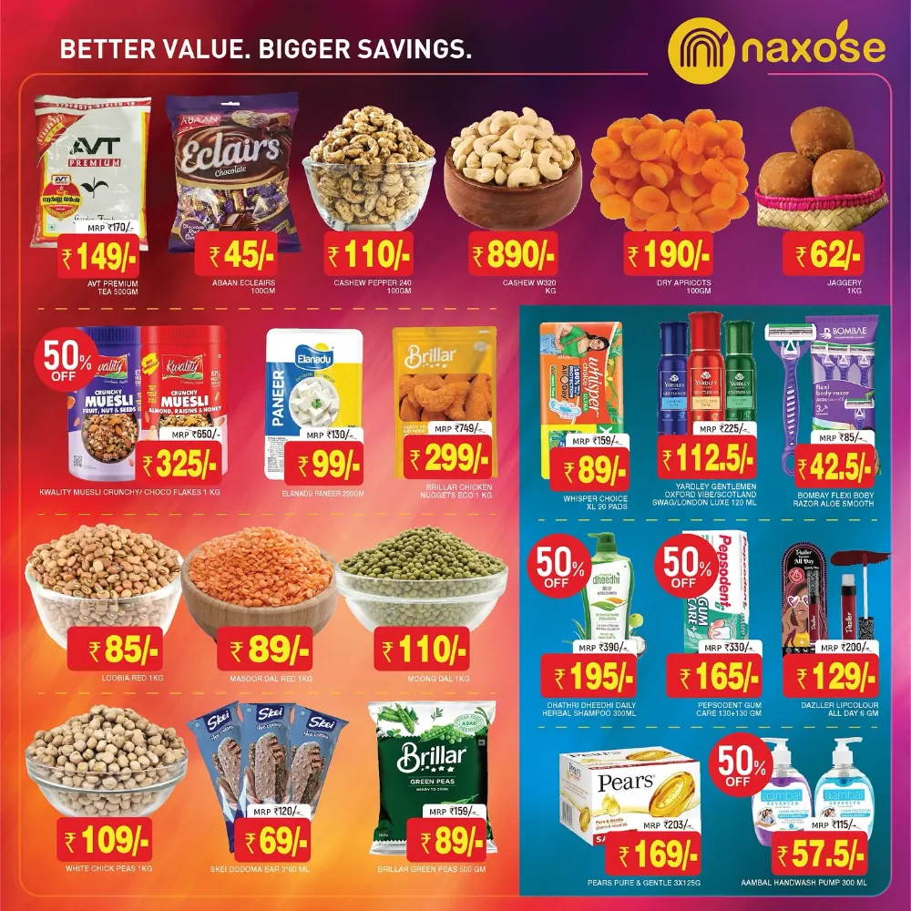 Naxose Ettumanoor & Changanassery Thriller Sale | Ends Sunday