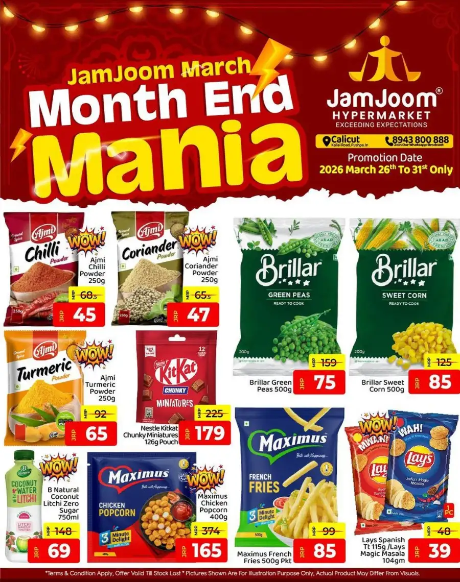 Fresh Vegetable & Fruit Offers