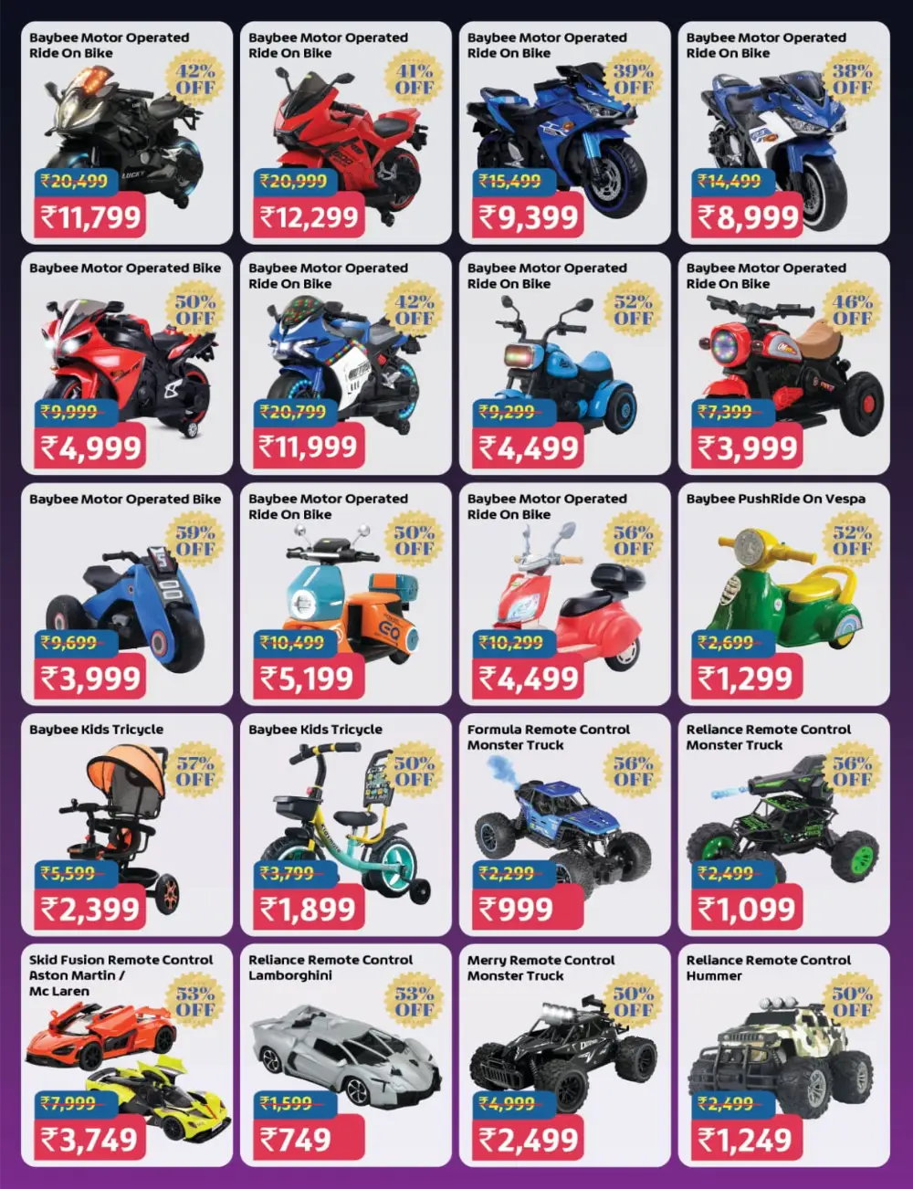 LuLu Kottiyam Ride On Fest | Kids Toy Sale | Ends April 11