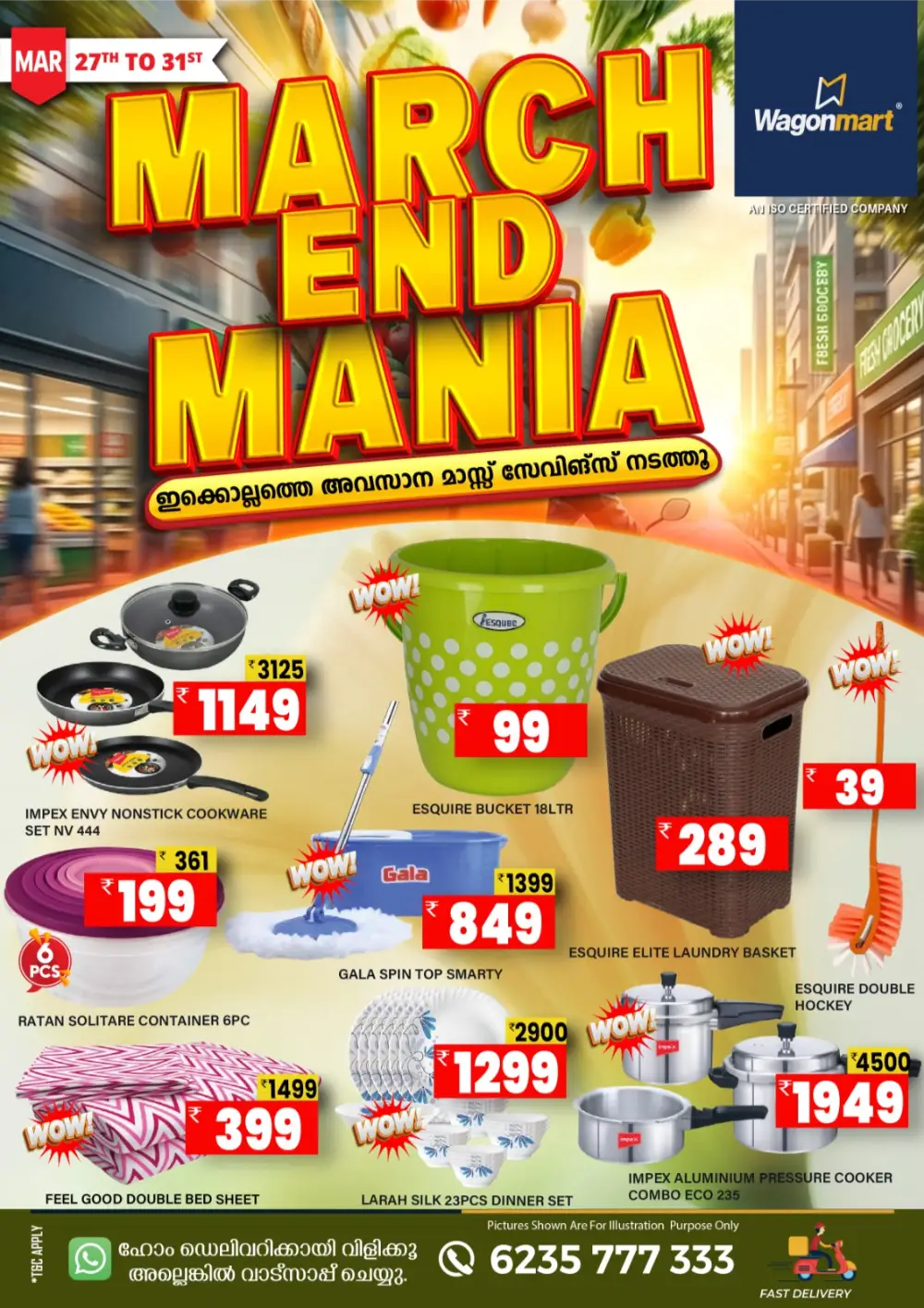 Wagonmart March End Mania Offers | Ends March 31 - Shop Now