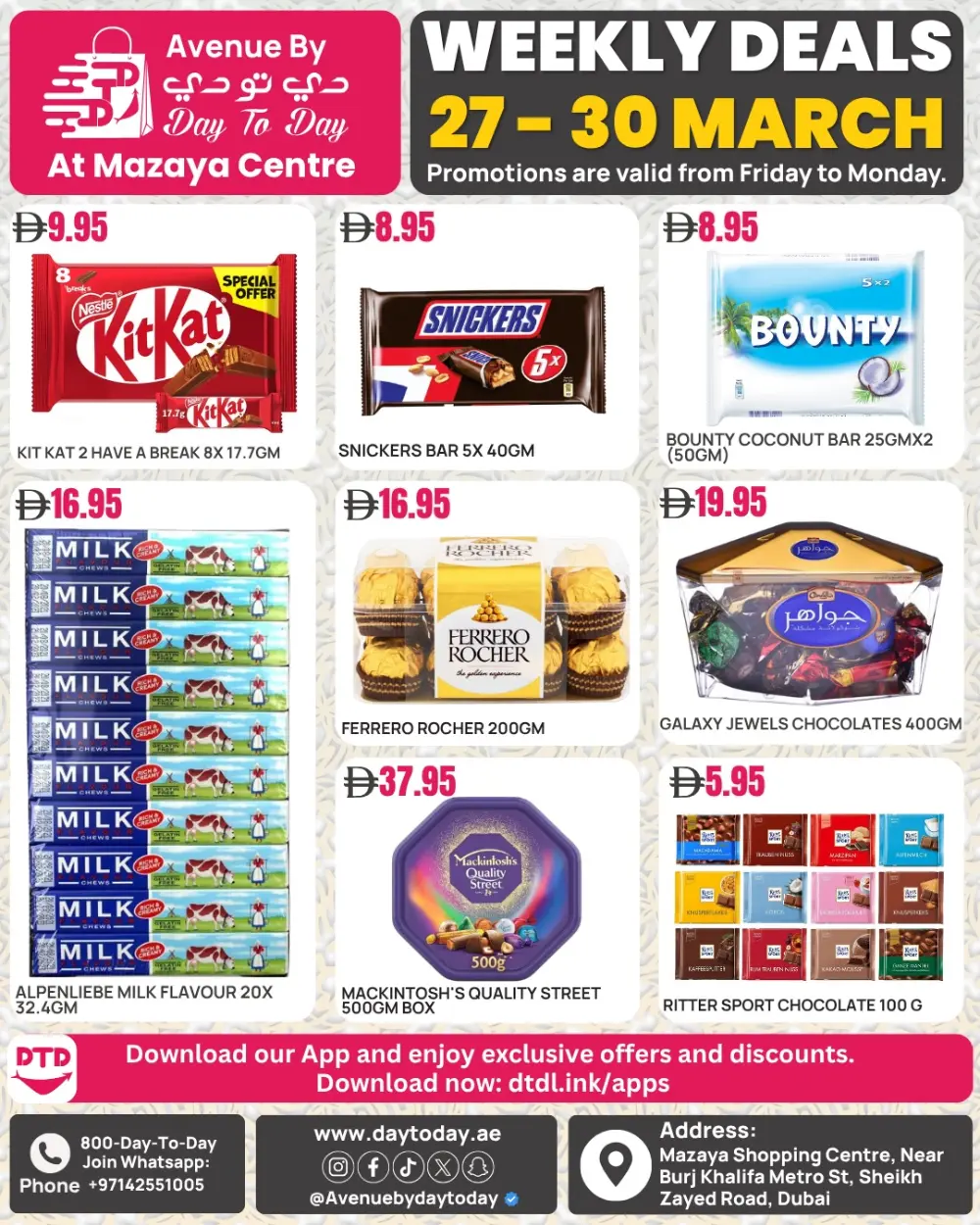 Day To Day Mazaya Centre Weekly Offers | Ends Monday