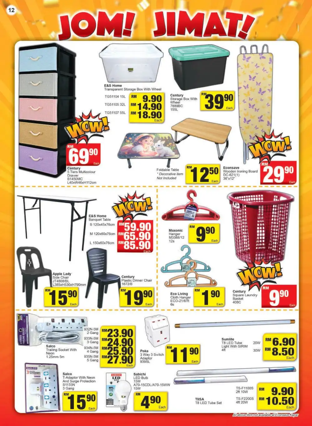 Econsave Semenanjung Malaysia Jom Jimat | Ends 07 April