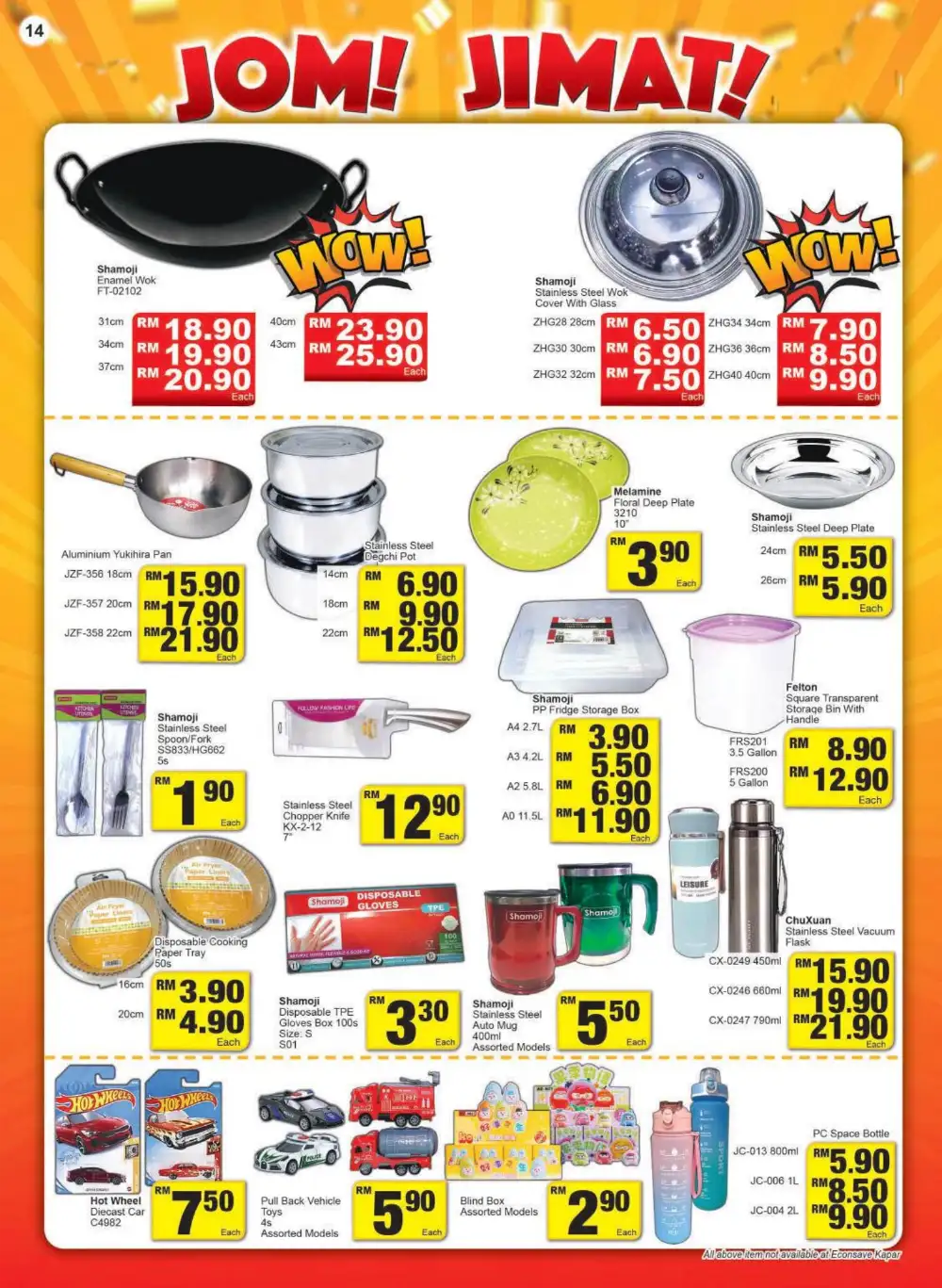 Econsave Semenanjung Malaysia Jom Jimat | Ends 07 April