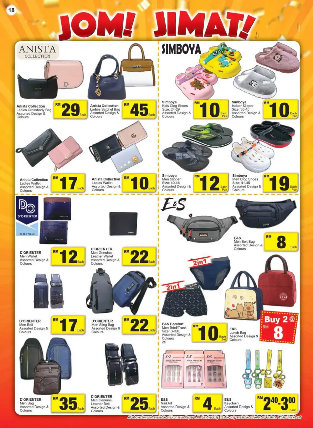 Econsave Semenanjung Malaysia Jom Jimat | Ends 07 April