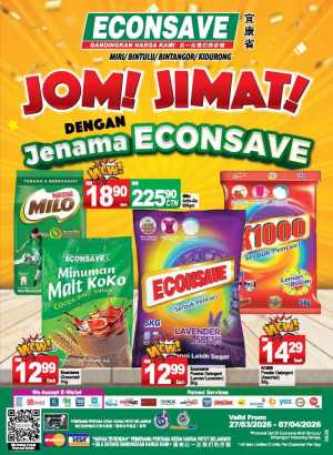 Econsave Miri & Bintulu Jom Jimat Offers | Ends 07 April In Econsave Sarawak