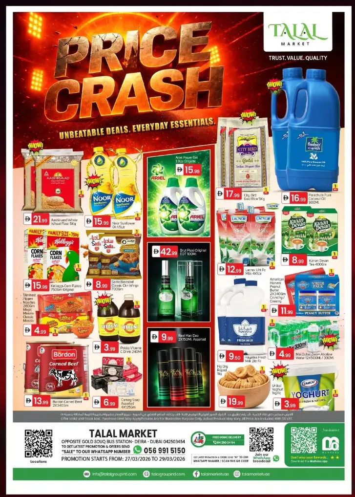 Talal Market Deira | Price Crash Sale | Ends Sunday