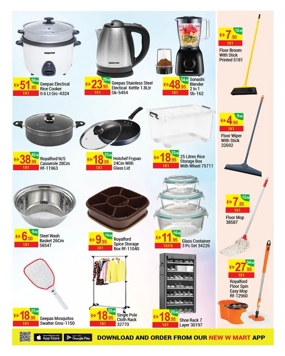 New W Mart Dubai Massive Savings | Ends 6th April