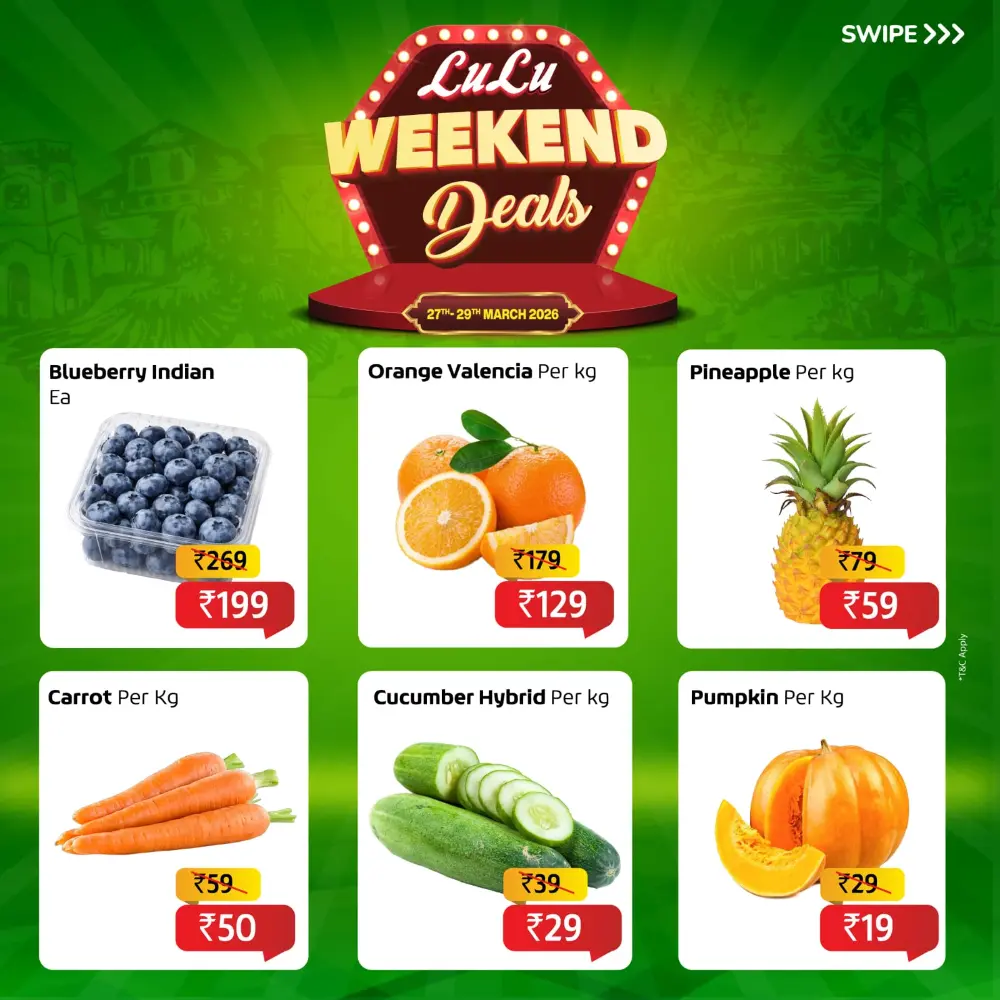 LuLu Kottiyam Weekend Deals | Ends Sunday