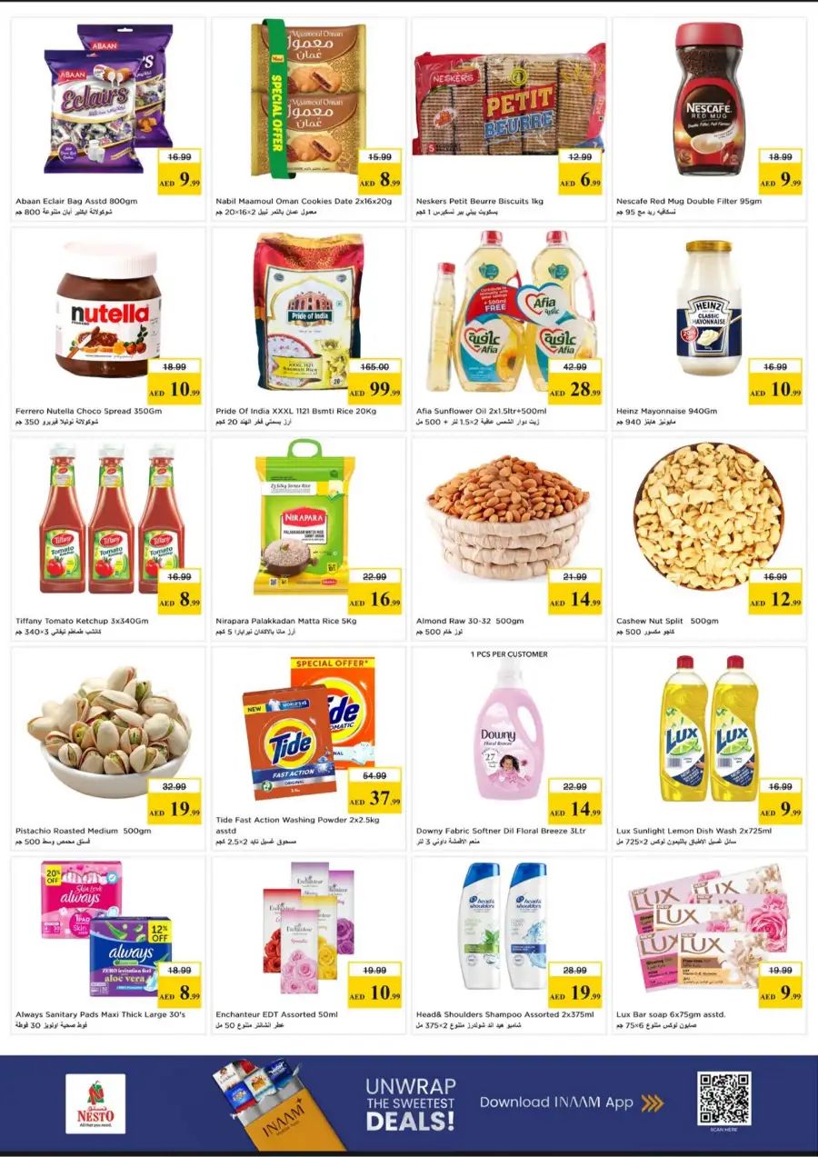 Nesto Al Ain Midweek Special Deals – Offers at Al Waha Mall Mar 30 - Apr 1