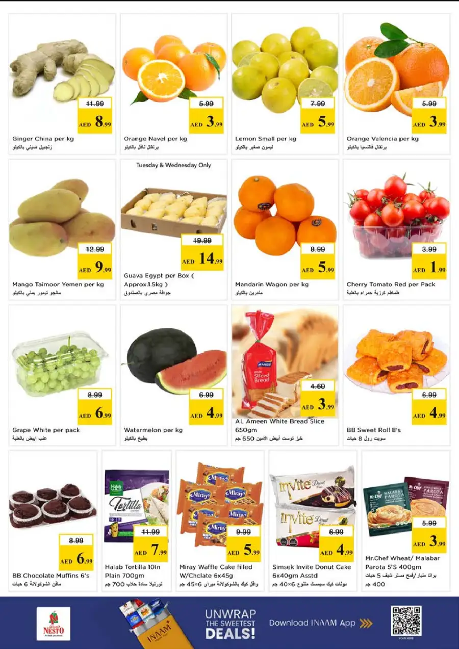 Nesto Bur Dubai Midweek Special Deals - Meena Bazar Offers Mar 30 - Apr 1