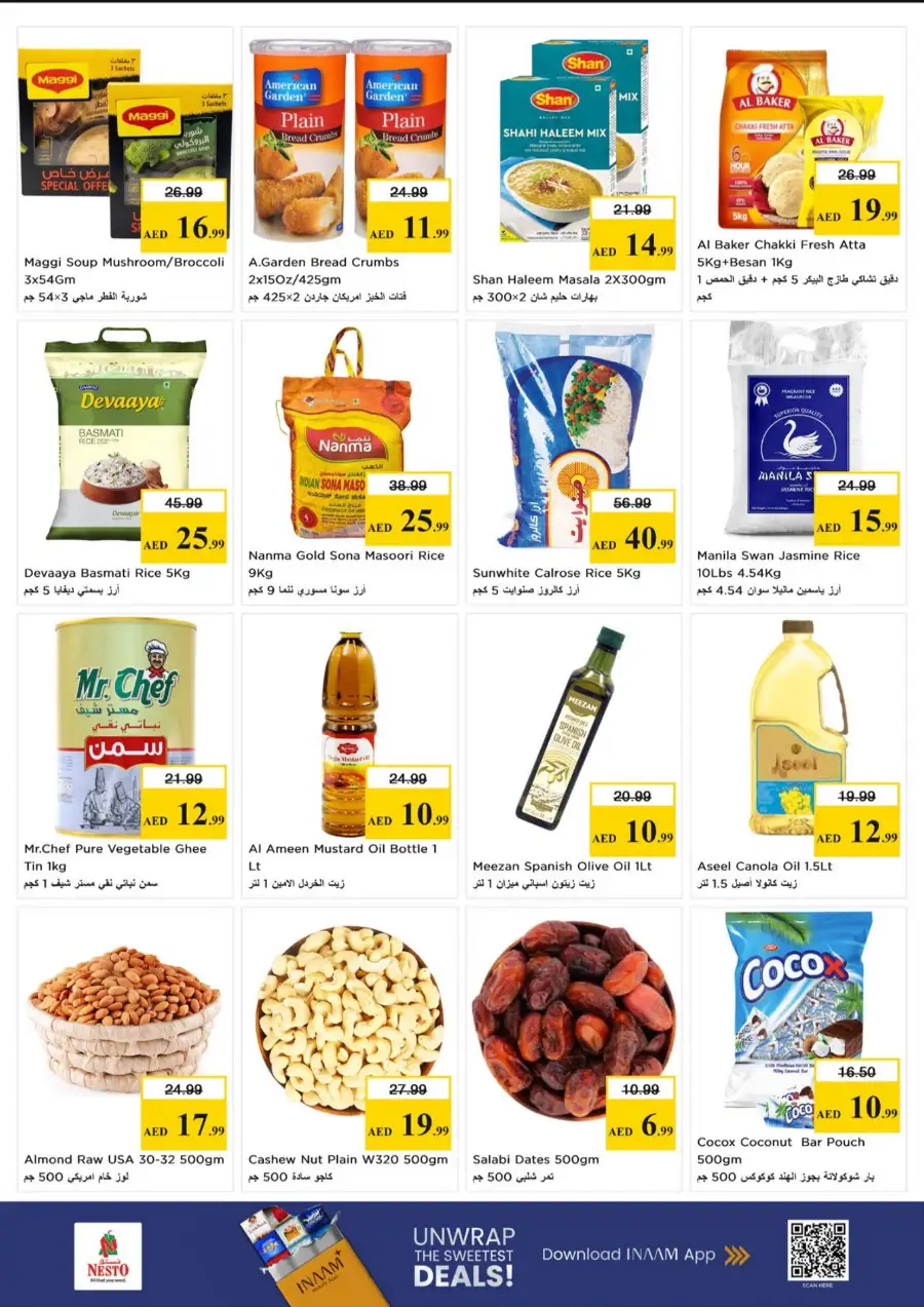 Nesto Fujairah Mall Midweek Special Deals – Offers Valid March 30 to April 1