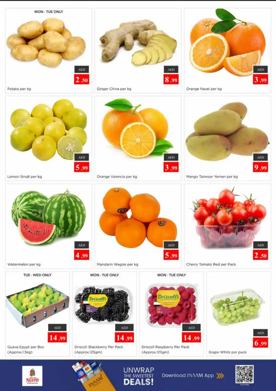 Nesto Arjan Dubai - Midweek Special Deals & Grocery Offers