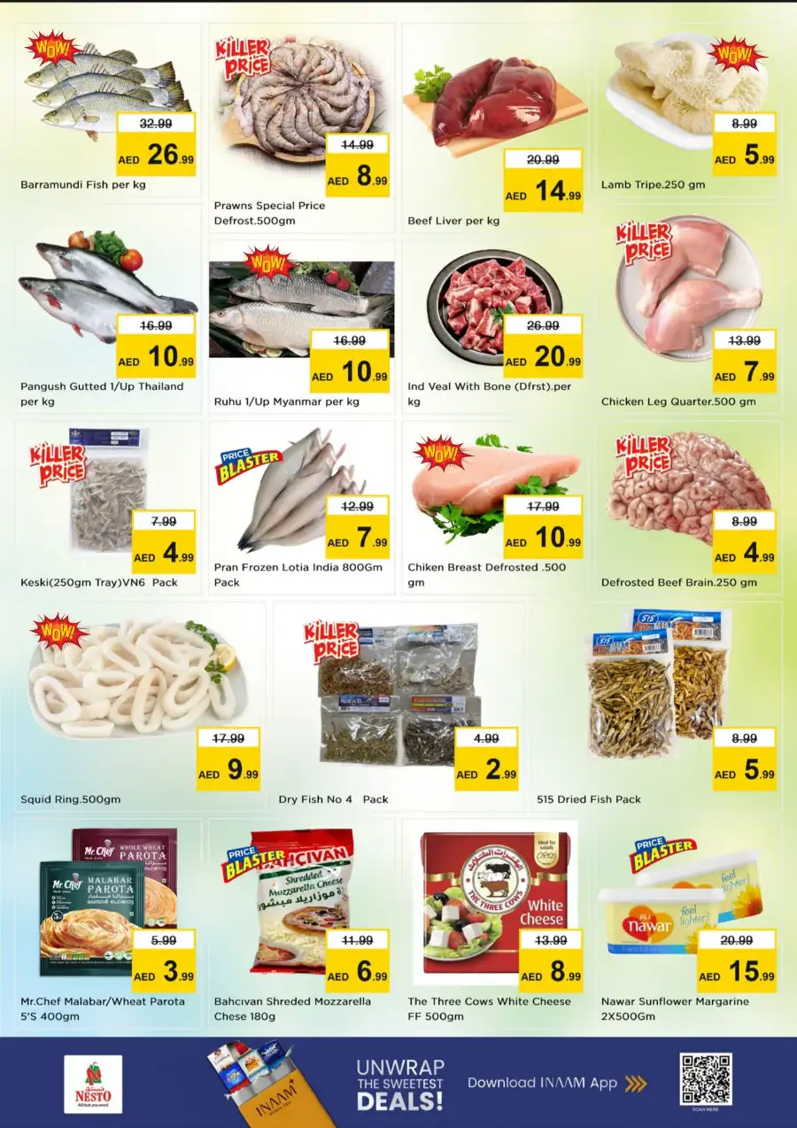 Nesto Jafza Dubai Midweek Special Deals – Grocery Offers March 30 to April 1