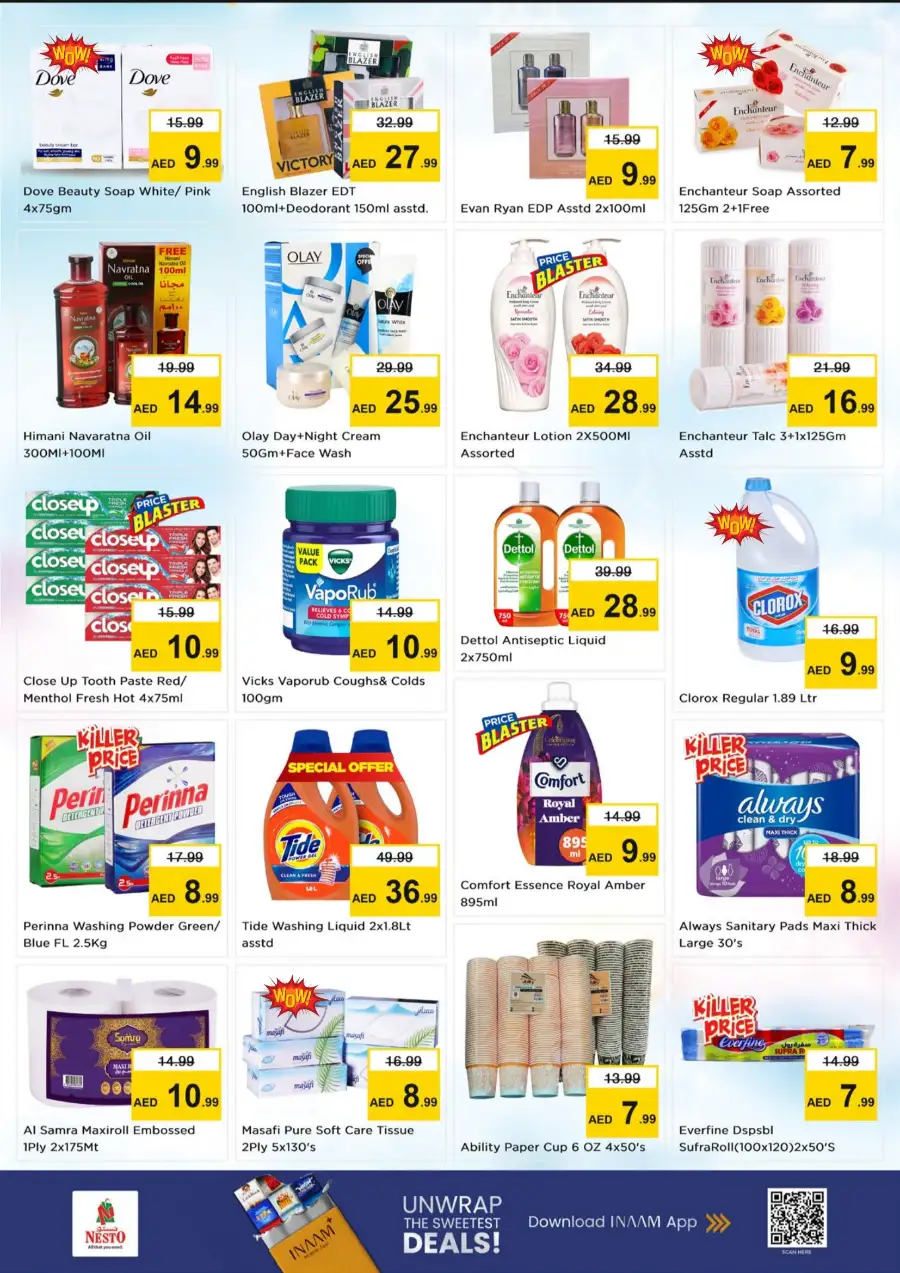 Nesto Jafza Dubai Midweek Special Deals – Grocery Offers March 30 to April 1