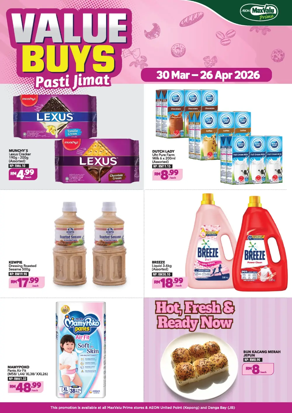 AEON MaxValu Malaysia Value Buys | Ends 26 Apr