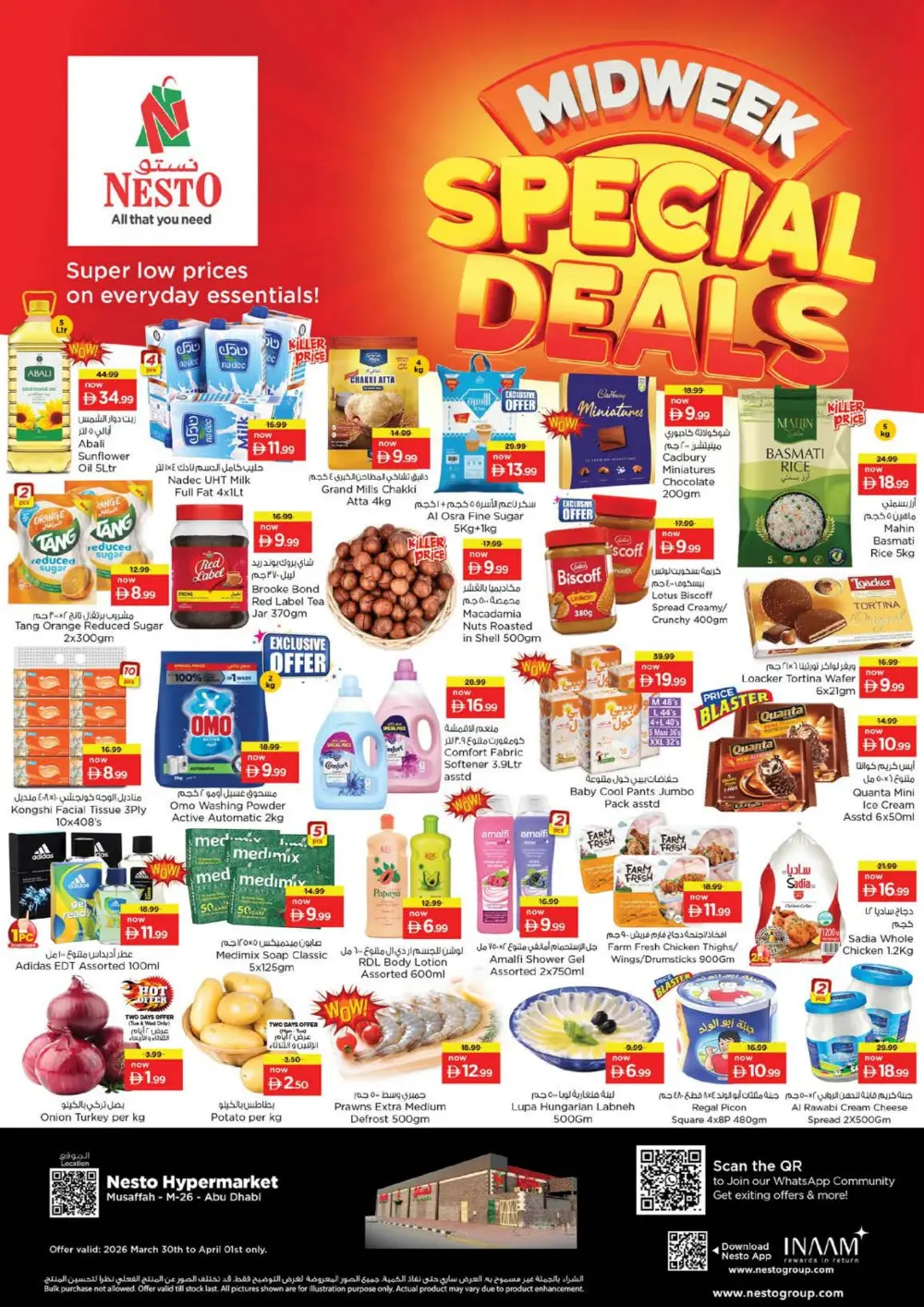 Nesto Musaffah Midweek Special Deals | Ends 01 Apr