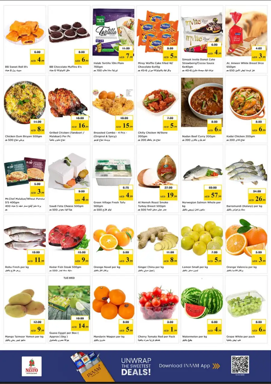 Nesto Sharjah Abushagara | Midweek Special Deals & Grocery Offers