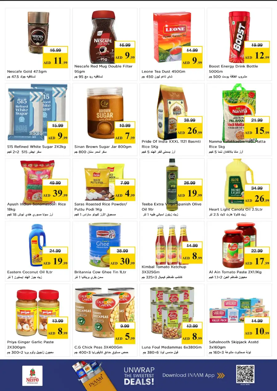 Nesto Sharjah Rolla Midweek Offers | Special Grocery Deals March 30 – April 1