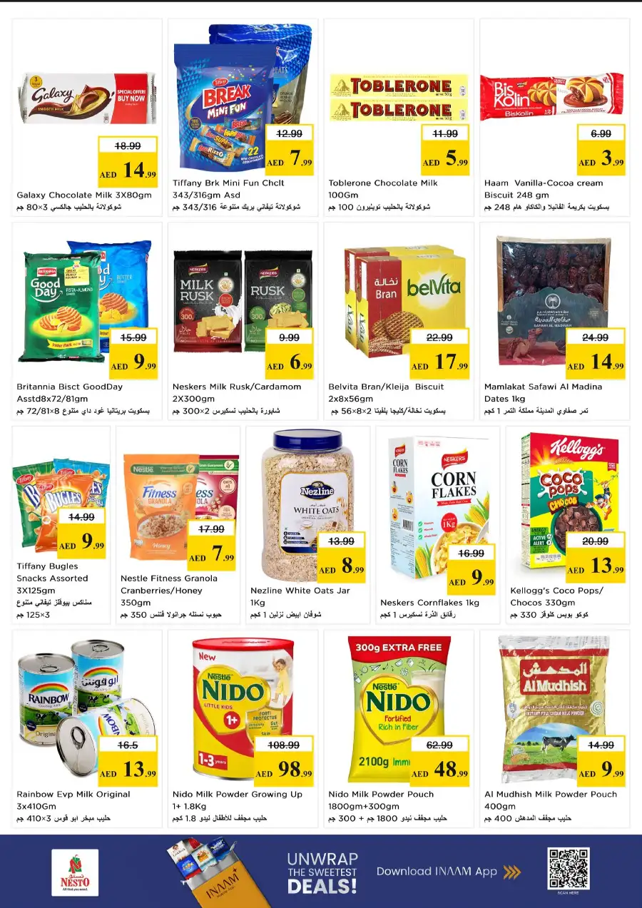 Nesto Sharjah Rolla Midweek Offers | Special Grocery Deals March 30 – April 1