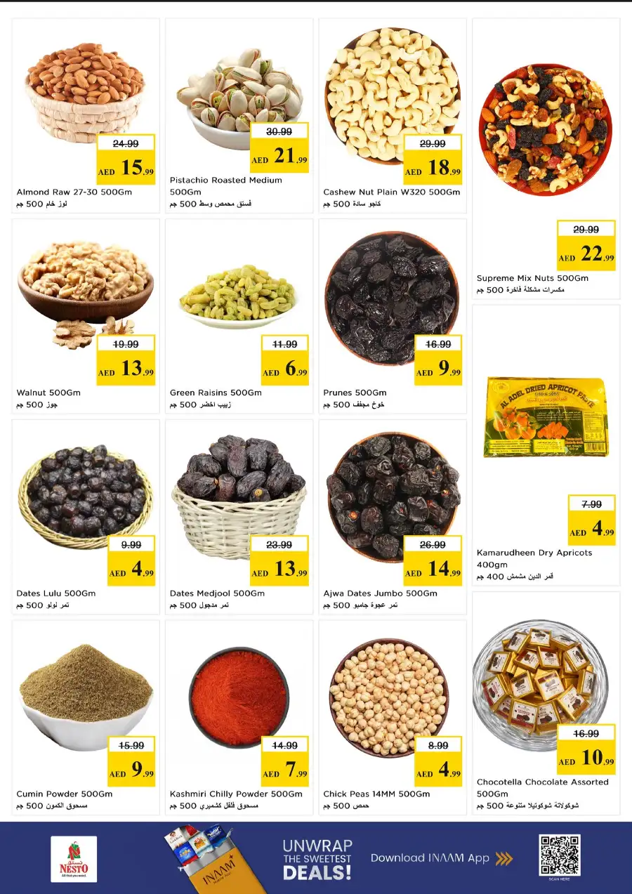 Nesto Sharjah Rolla Midweek Offers | Special Grocery Deals March 30 – April 1