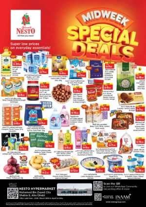 Nesto Abu Dhabi Shabia 9 - Midweek Special Deals & Offers March 30 - April 1 In Nesto Hypermarket Abu Dhabi