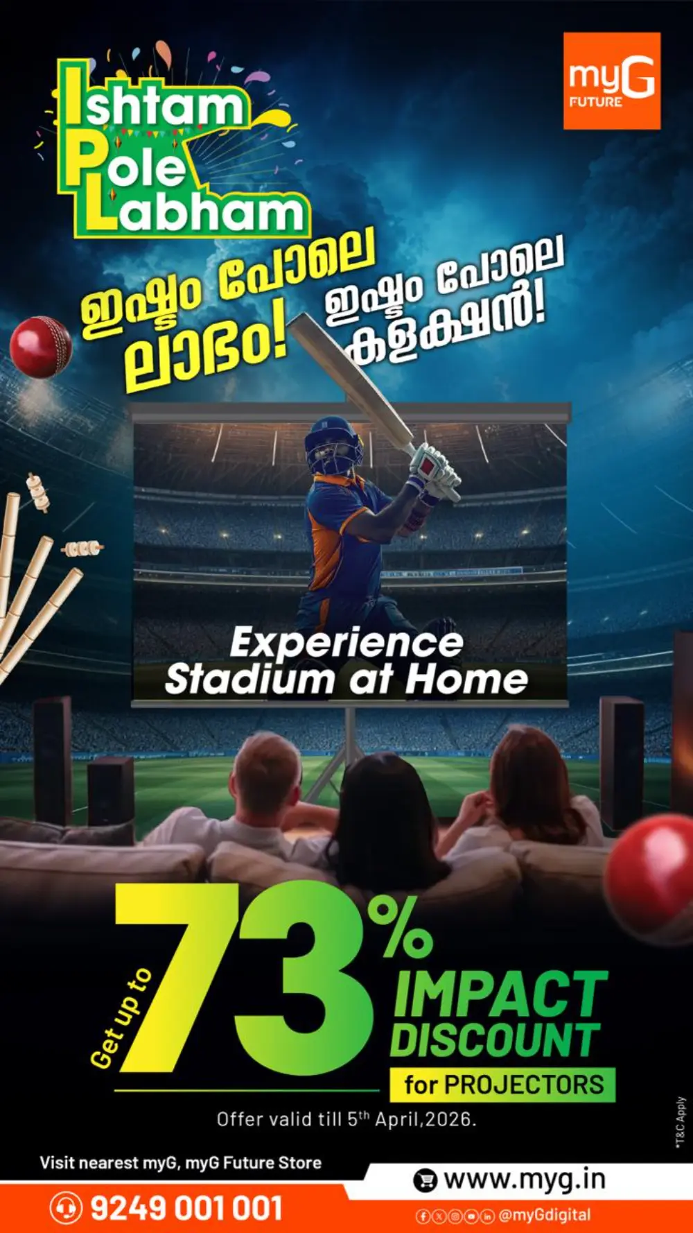 myG Future Kozhikode | ₹2,000 TV Cashback Ends Sunday