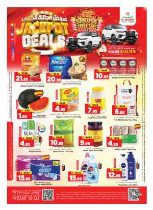 Al Madina Riyadh Jackpot Deals | Ends Tuesday In Al Madina Hypermarket Riyadh