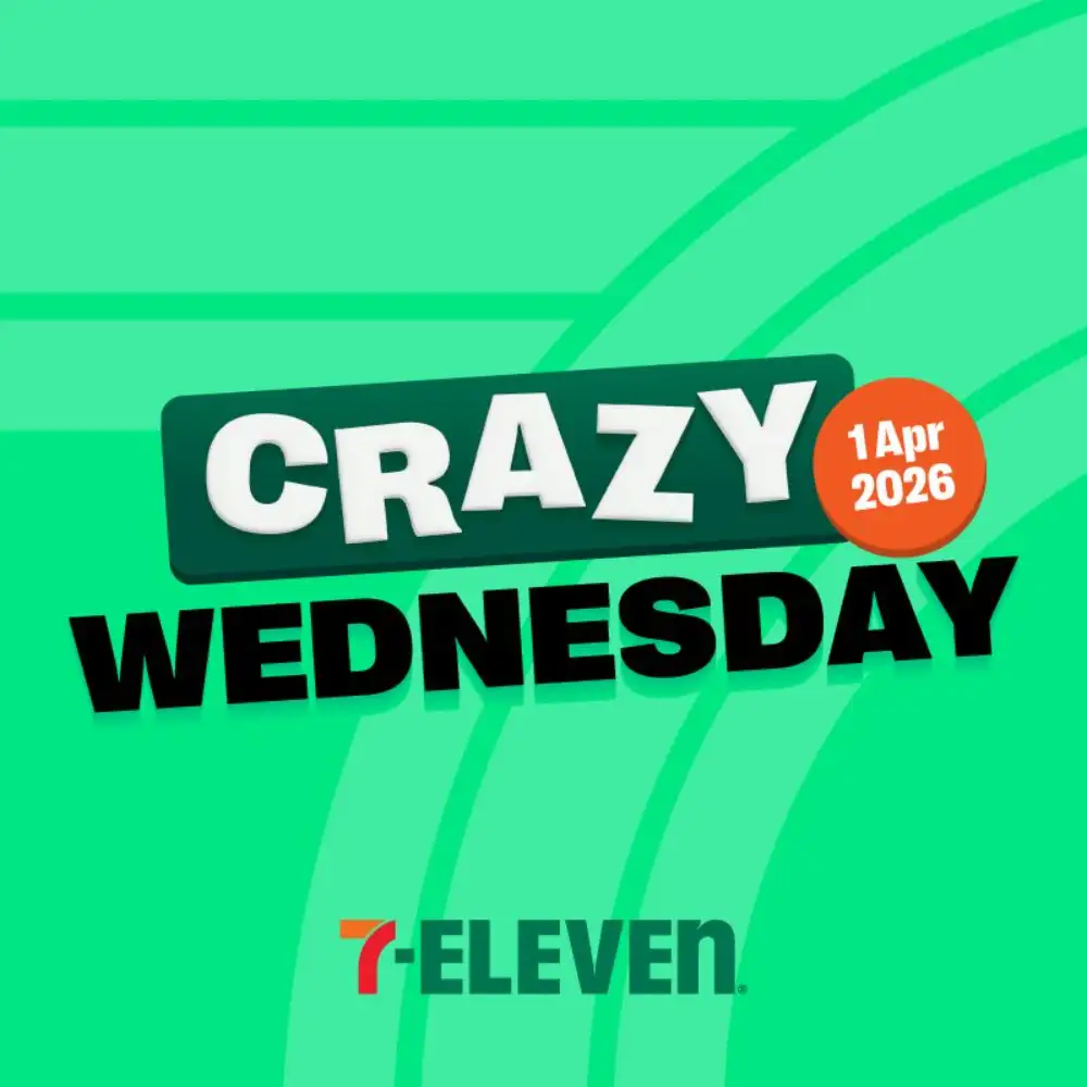 7-Eleven Malaysia Crazy Wednesday Deals | Ends Today