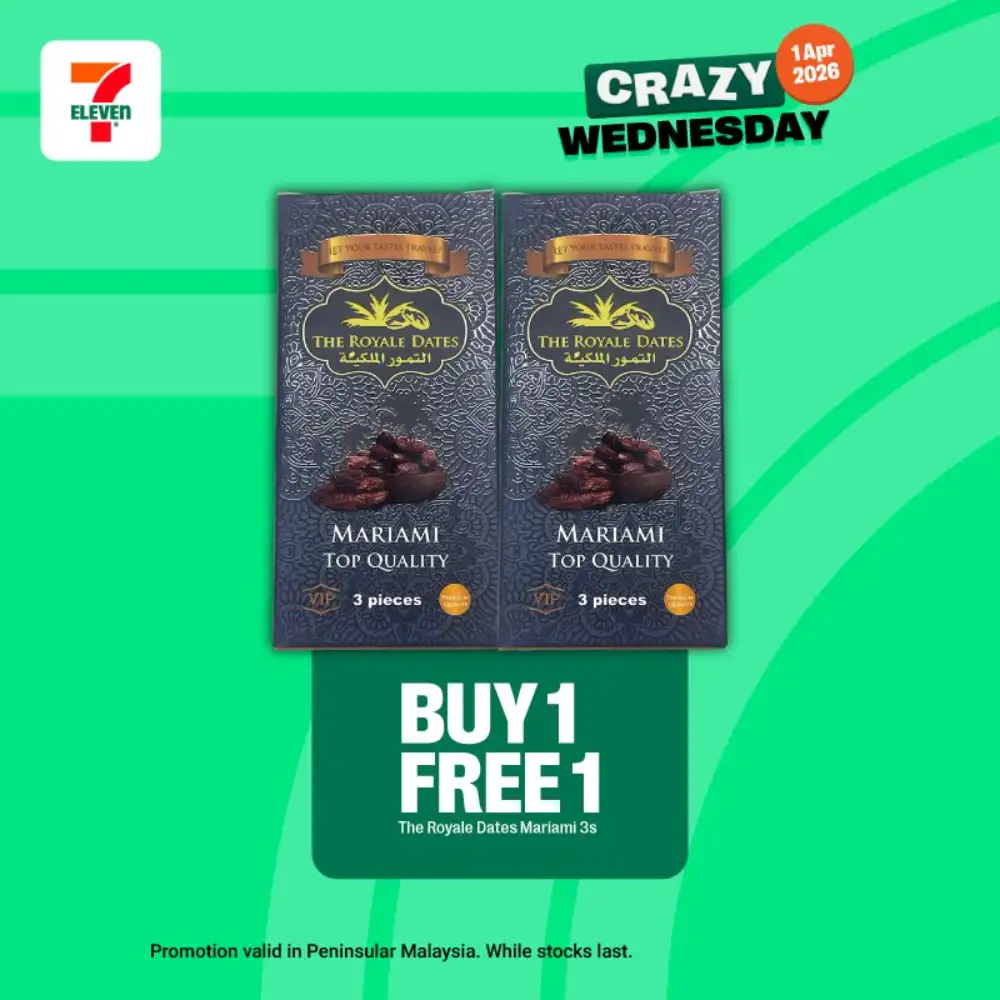 7-Eleven Malaysia Crazy Wednesday Deals | Ends Today