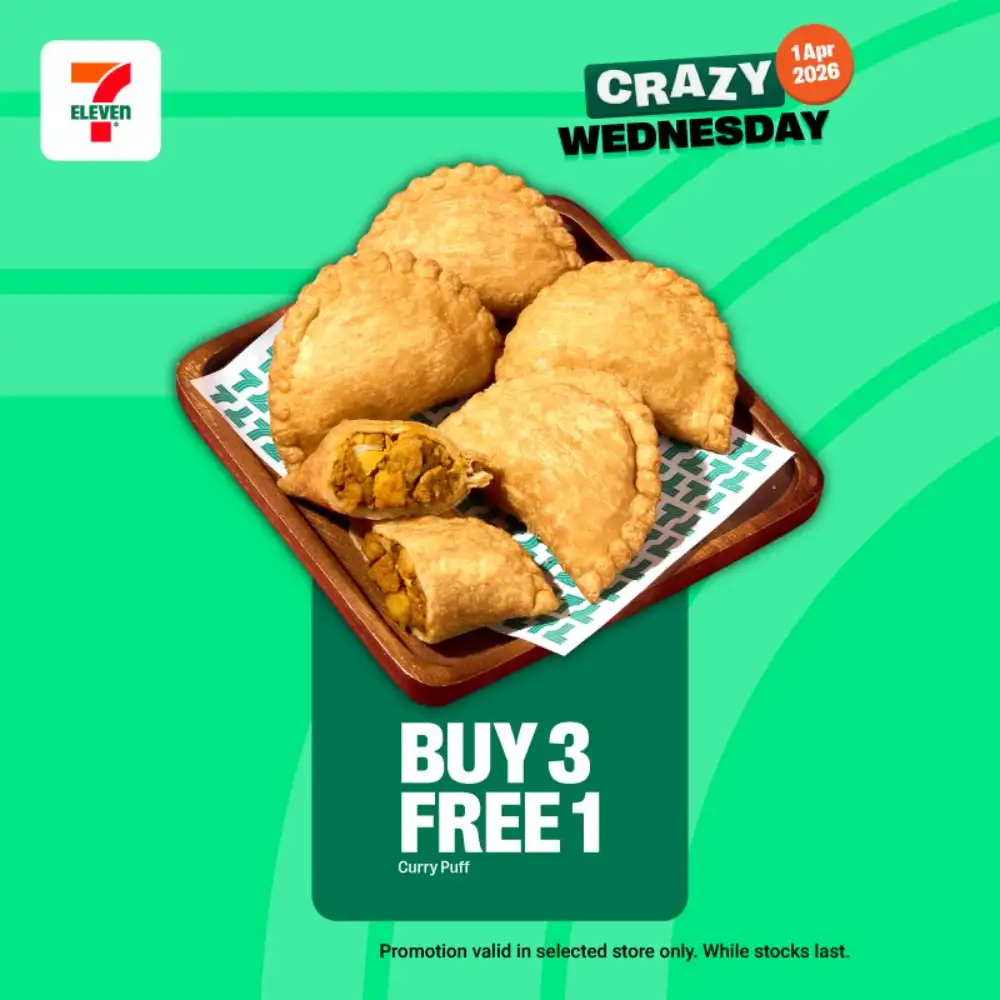 7-Eleven Malaysia Crazy Wednesday Deals | Ends Today