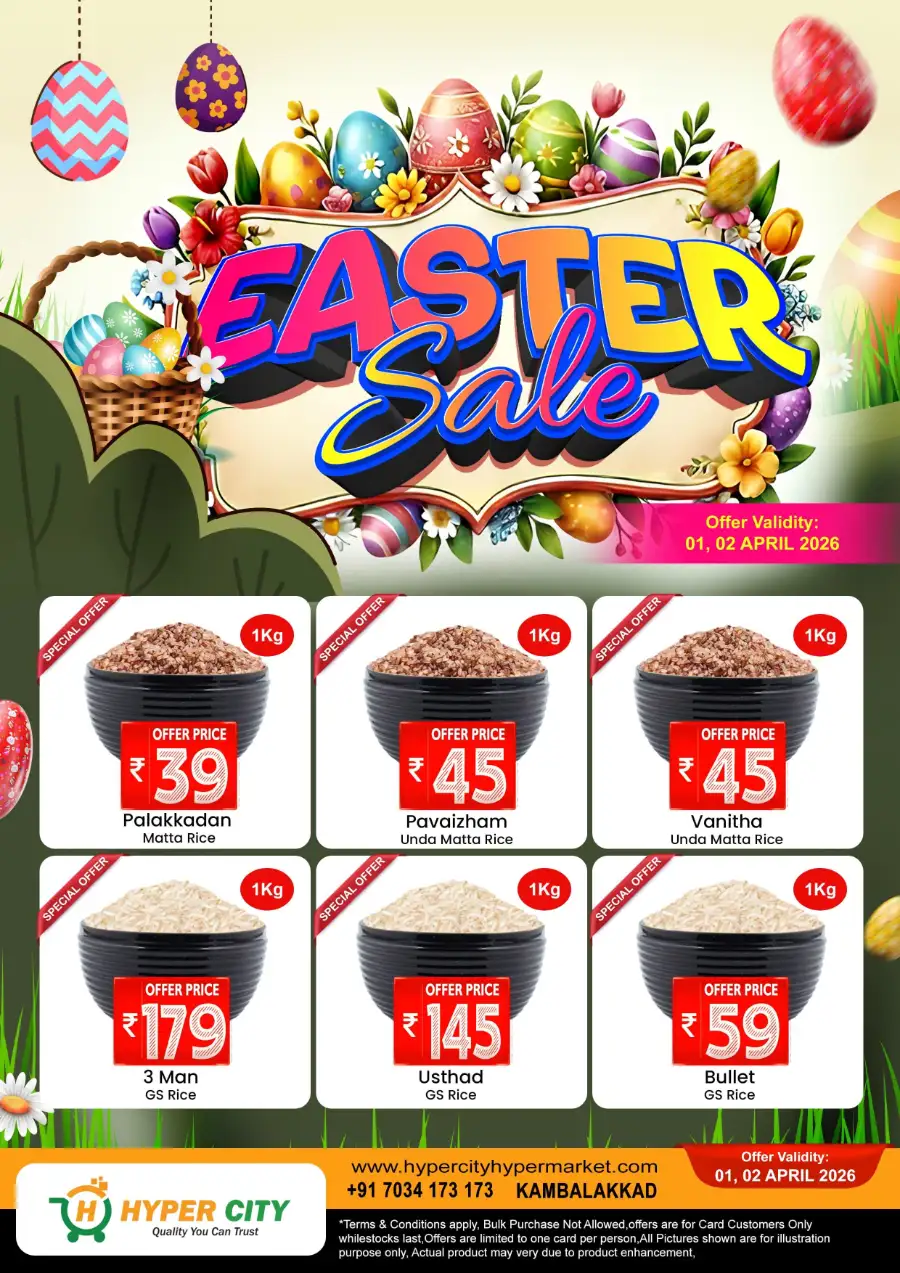 Easter sale