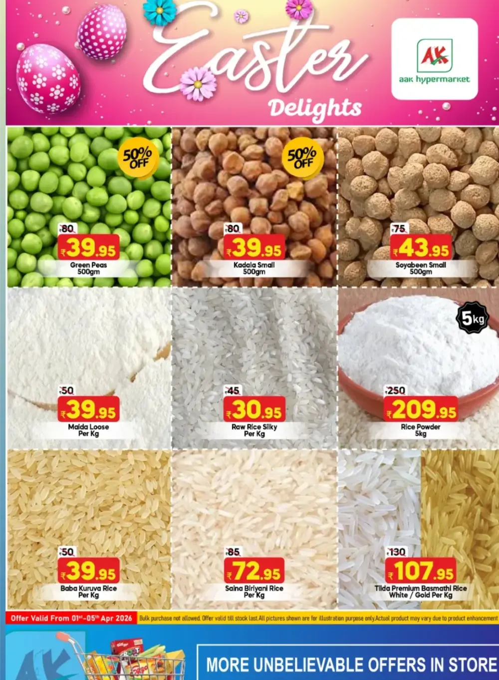 AAK Hypermarket Puthanathani Easter Offers | Ends April 5th