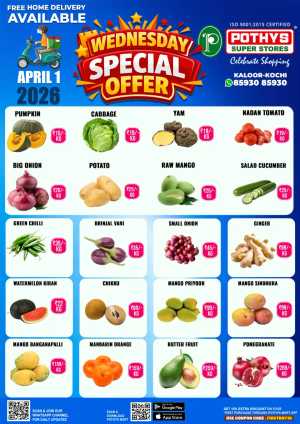 Fresh deals In Pothys Superstores Ernakulam