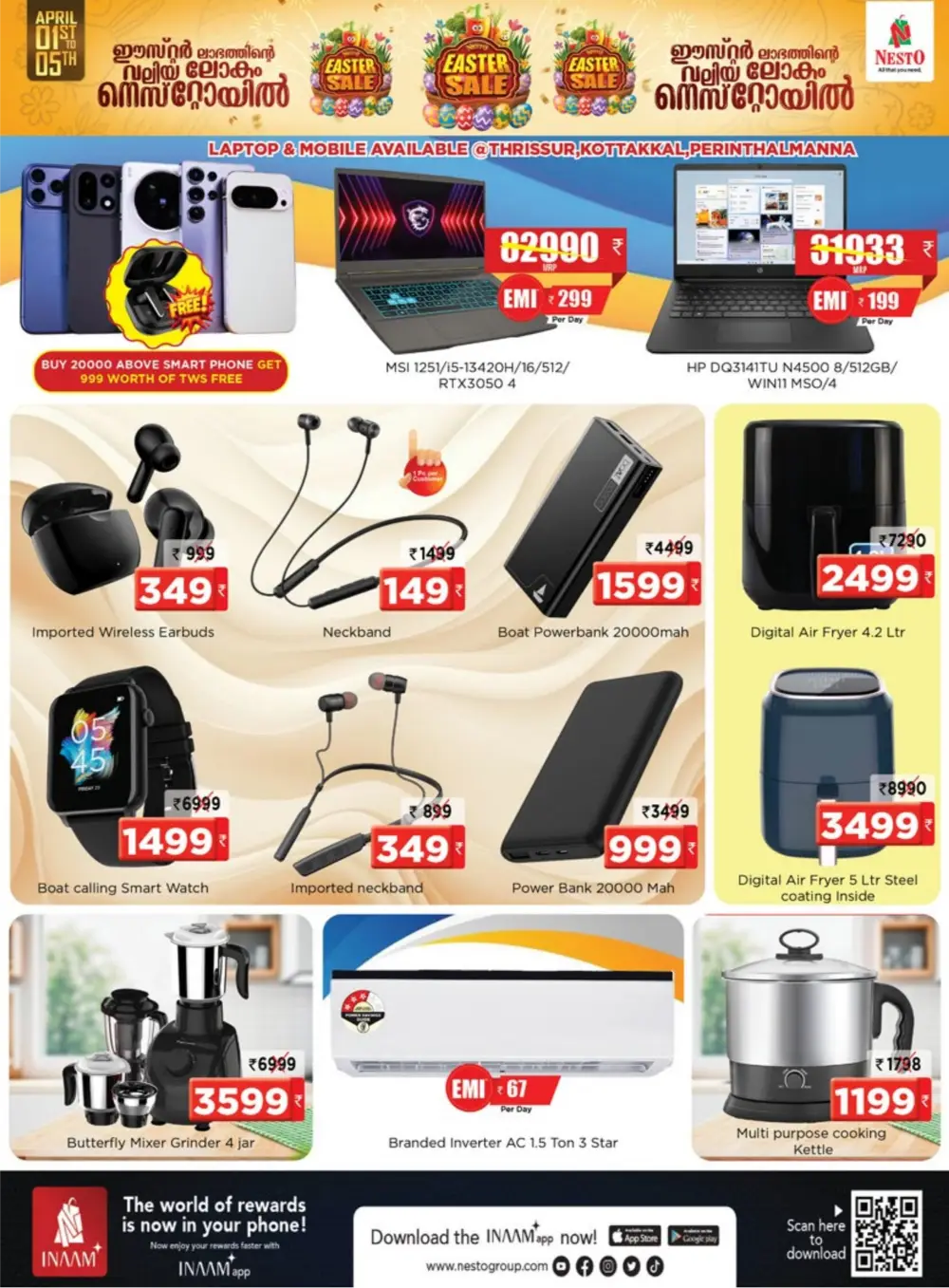 Nesto Tirur & Kottakkal Easter Sale | Ends Sunday